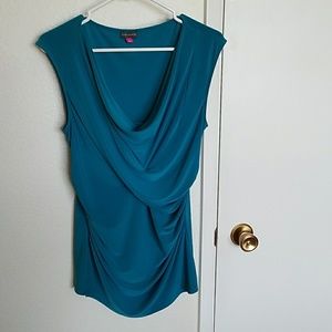 Vince Camuto Tops - Teal Vince Camuto knit top EUC Vince Camuto Tops - Teal Vince Camuto knit top EUC